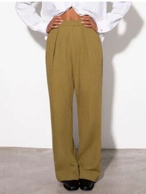 Mara Hoffman Marella Pant Olive 12